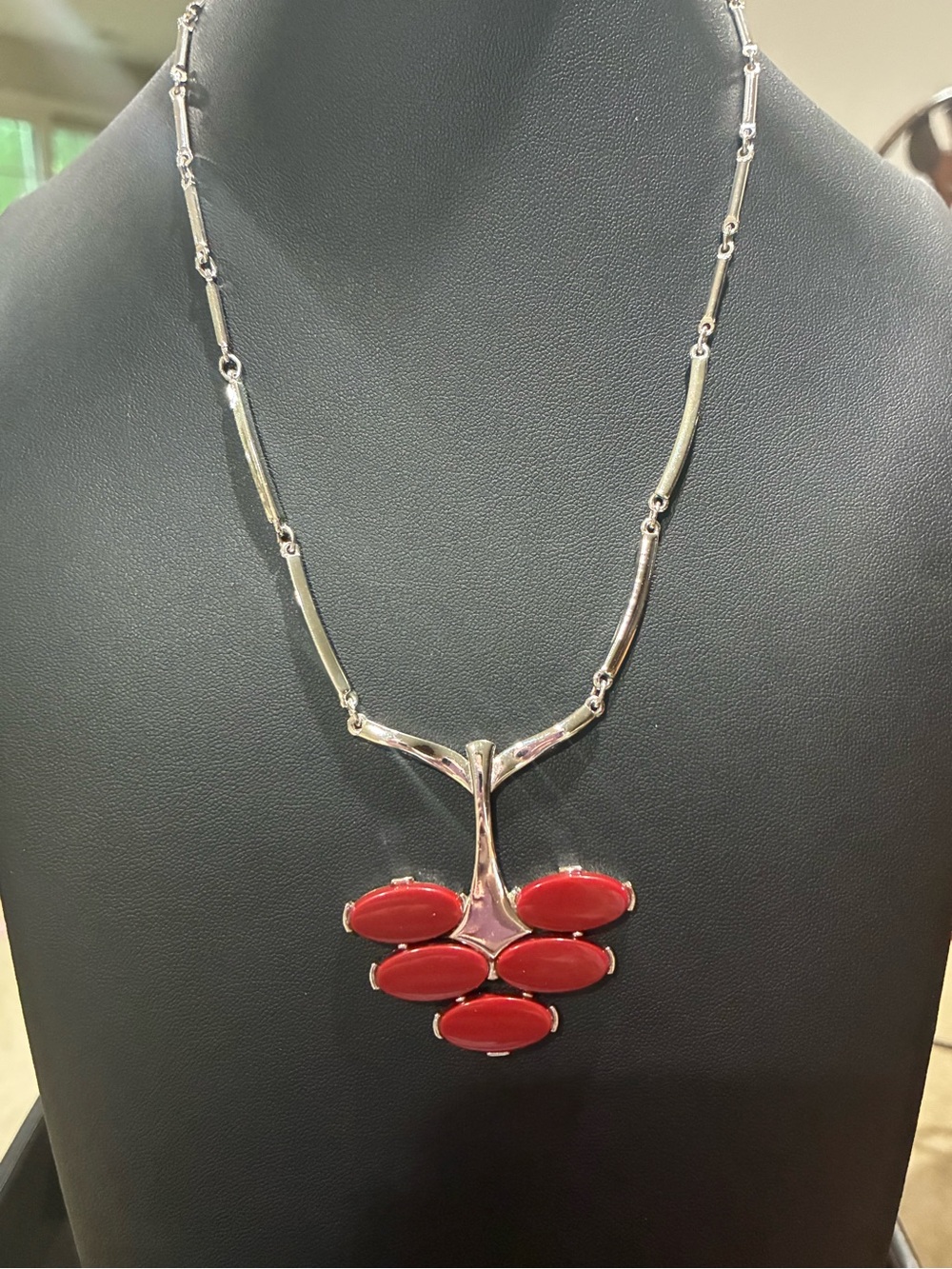 Vintage 70s Sarah Coventry Modernist Necklace